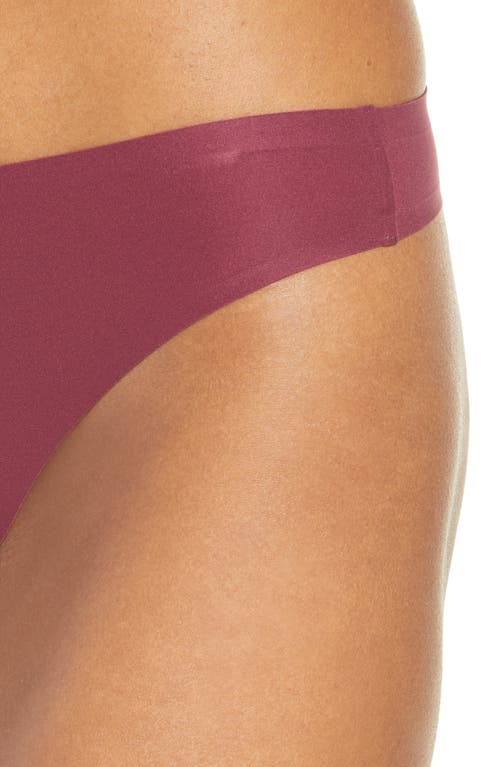 Chantelle Lingerie Soft Stretch Thong In Brown