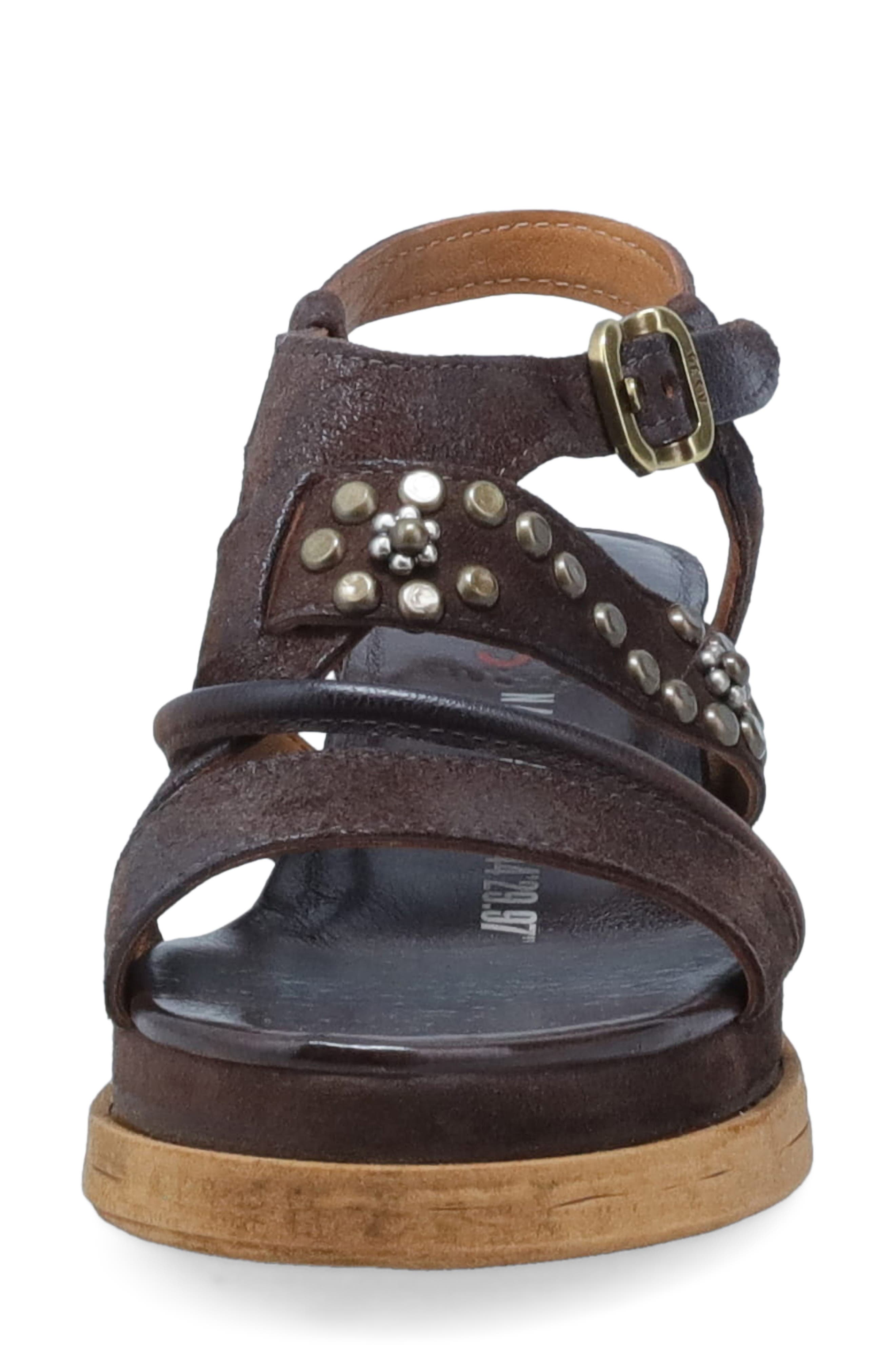 Lowman Platform Sandal, Alternate, color, BROWN
