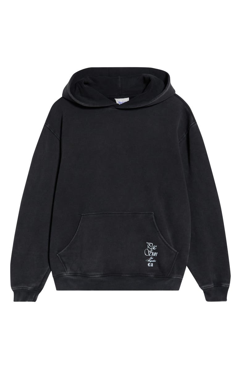 PacSun Into the Void Cotton Hoodie, Alternate, color, Black