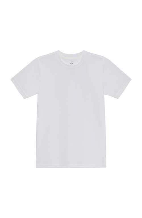 Courtside Kids Boys Practice Tee In White