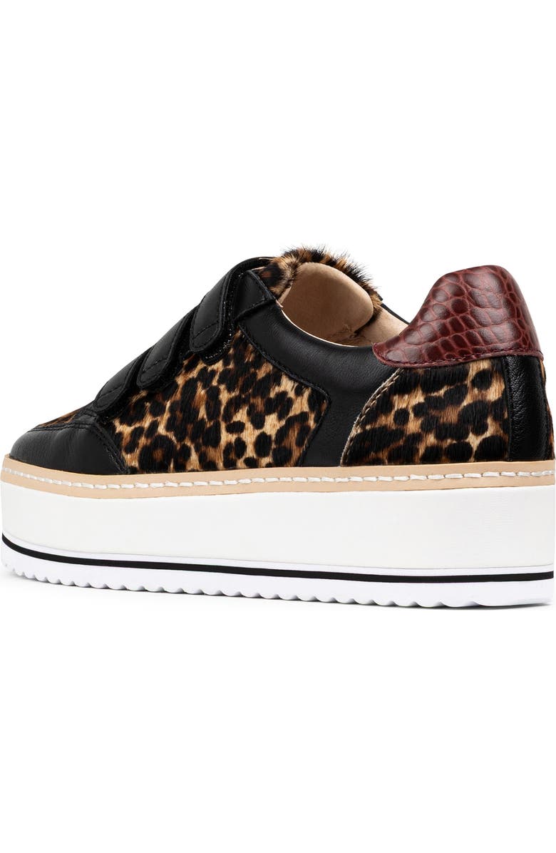 Donald Pliner Platform Sneaker, Alternate, color, Black Multi