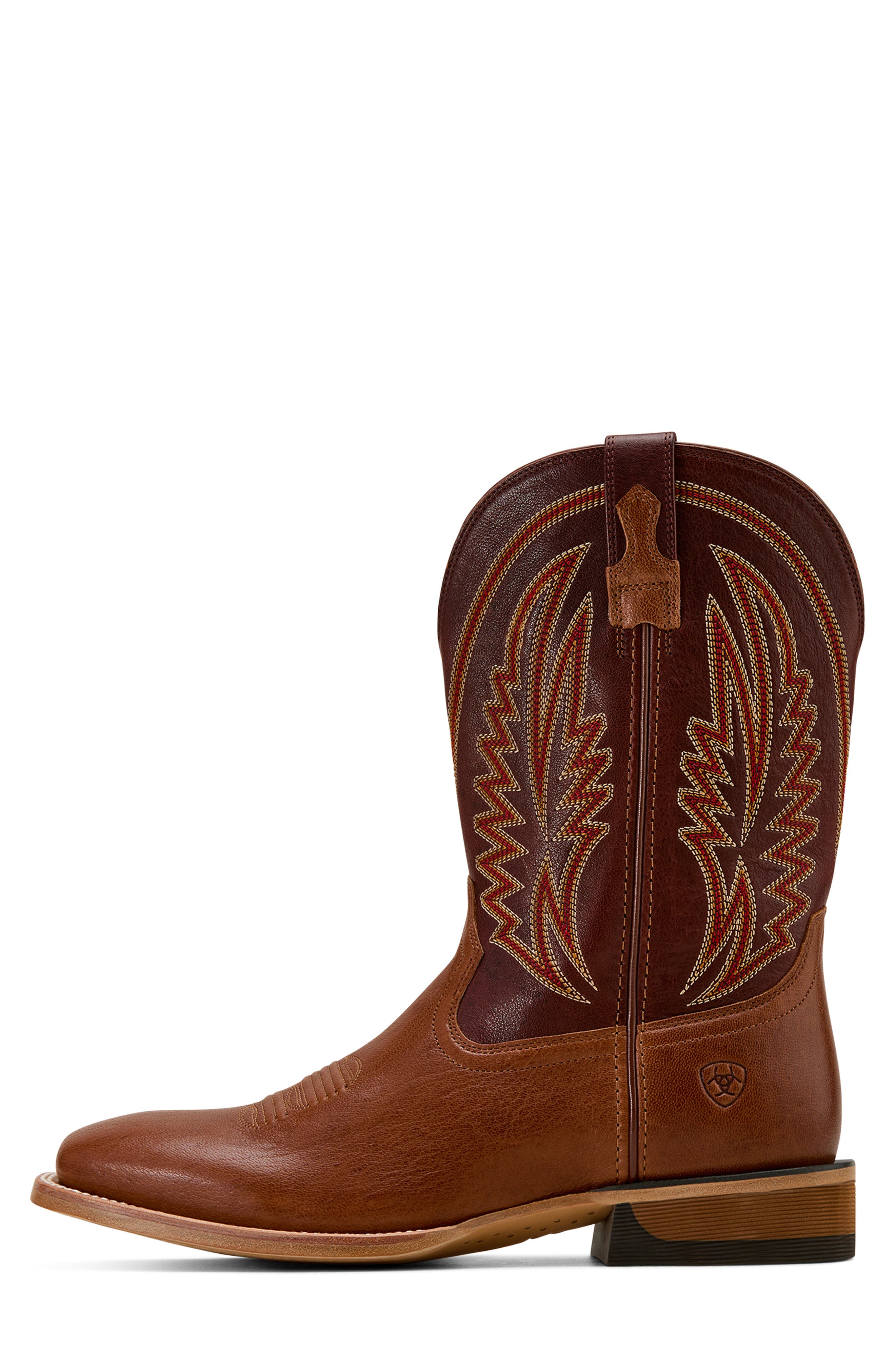 Ariat Sidestrike West Glory Cowboy Boot, Alternate, color, Brown