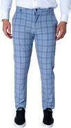 Maceoo Plaid Slim Fit Pants