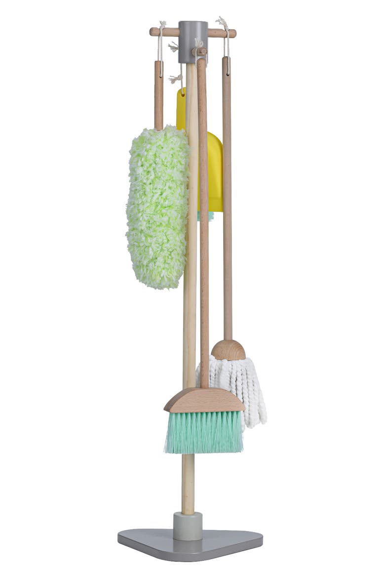 Little Helper 6-Piece Cleaning Playset, Main, color, MINT