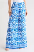 Alice + Olivia Keegan Wide Leg Pull-On Pants