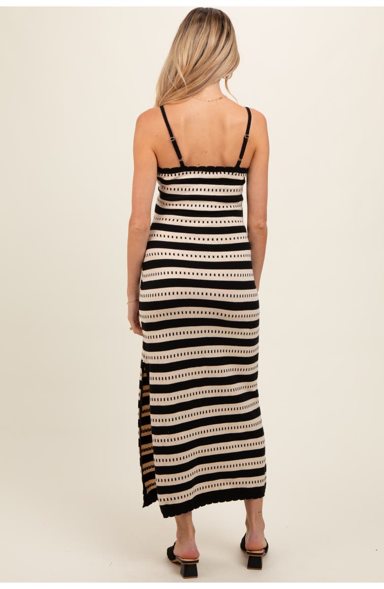 Patterned Sleeveless Maxi Dress