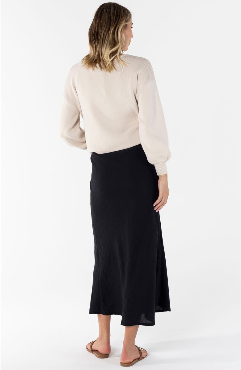 Angel Maternity Sylvie Cotton Maternity Knitted Cropped Jumper, Alternate, color, Beige