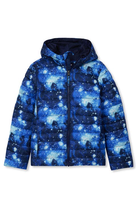Kids Thermoplume Packable Hooded Jacket