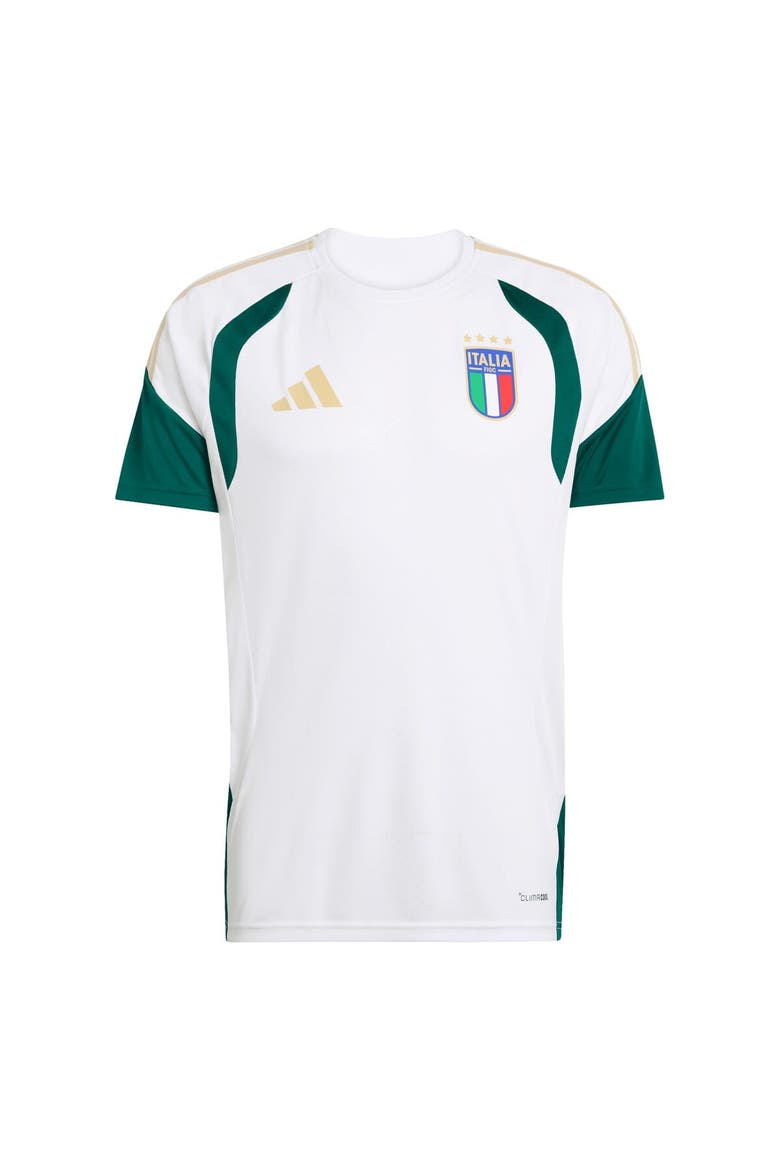 Men's adidas  White Italy National Team FIFA x World Cup 2026 Tiro Away Training Jersey, Alternate, color, White