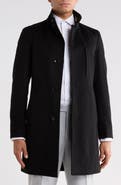 BOSS Hyde Wool & Cashmere Coat
