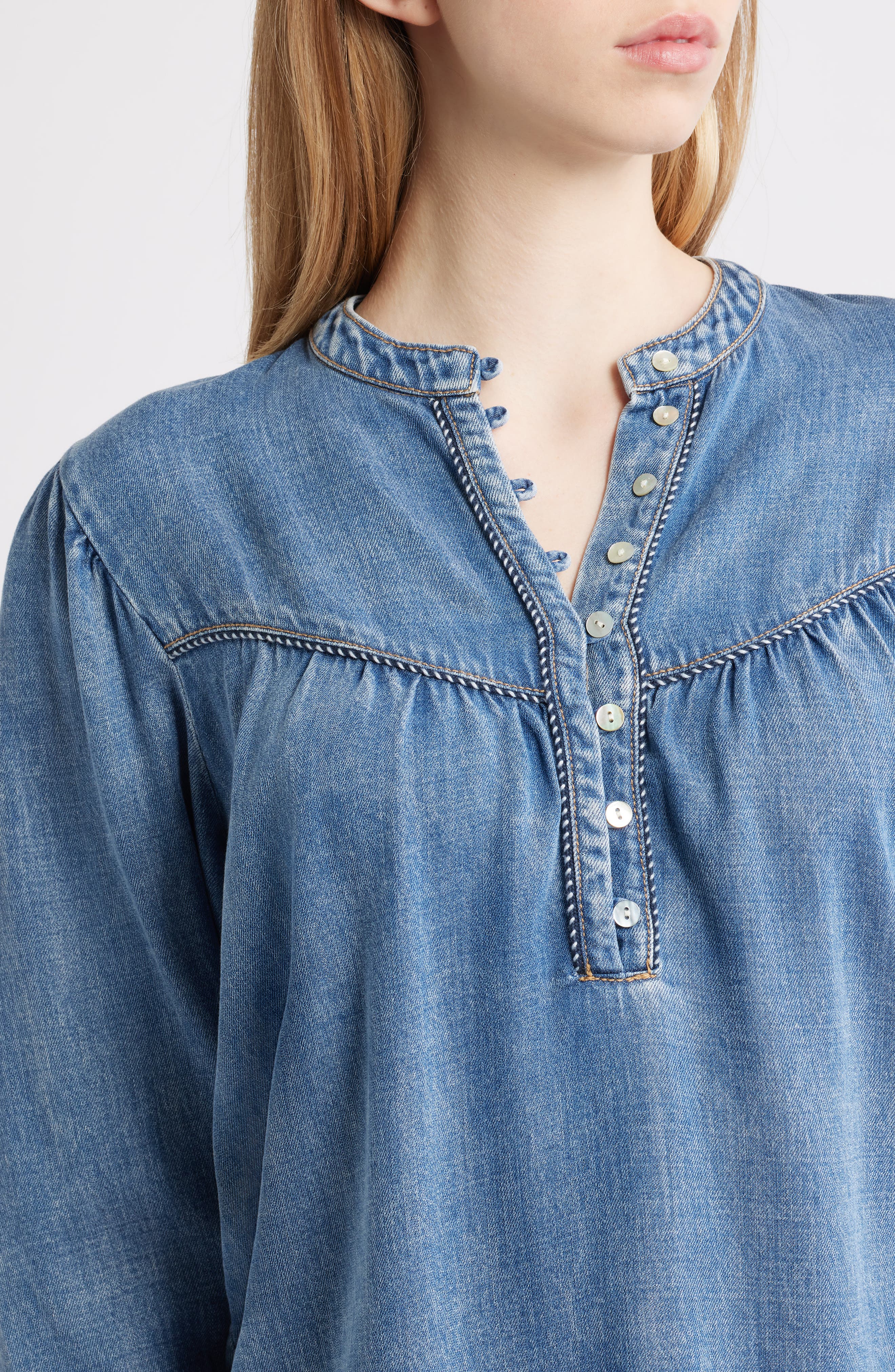 Rails Sunna Denim Top (Women) | Nordstromrack