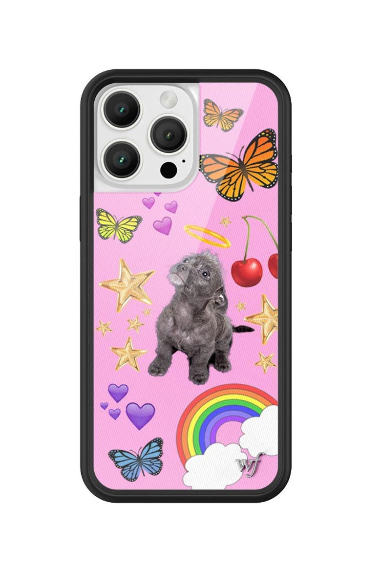 Puppy Love iPhone Case, Alternate, color, Pink