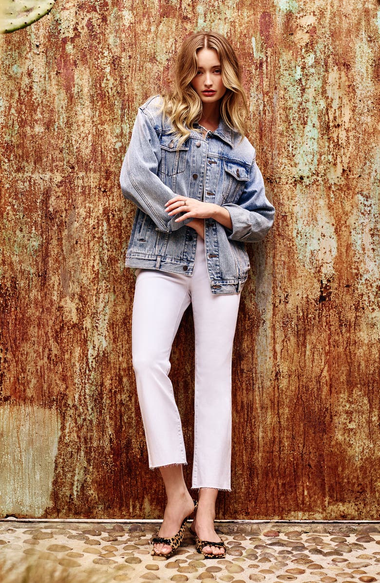 KUT from the Kloth Emmy Relaxed Fit Denim Jacket, Alternate, color,