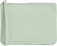 MUNDI SMALL LEATHER GOODS Woven Wristlet