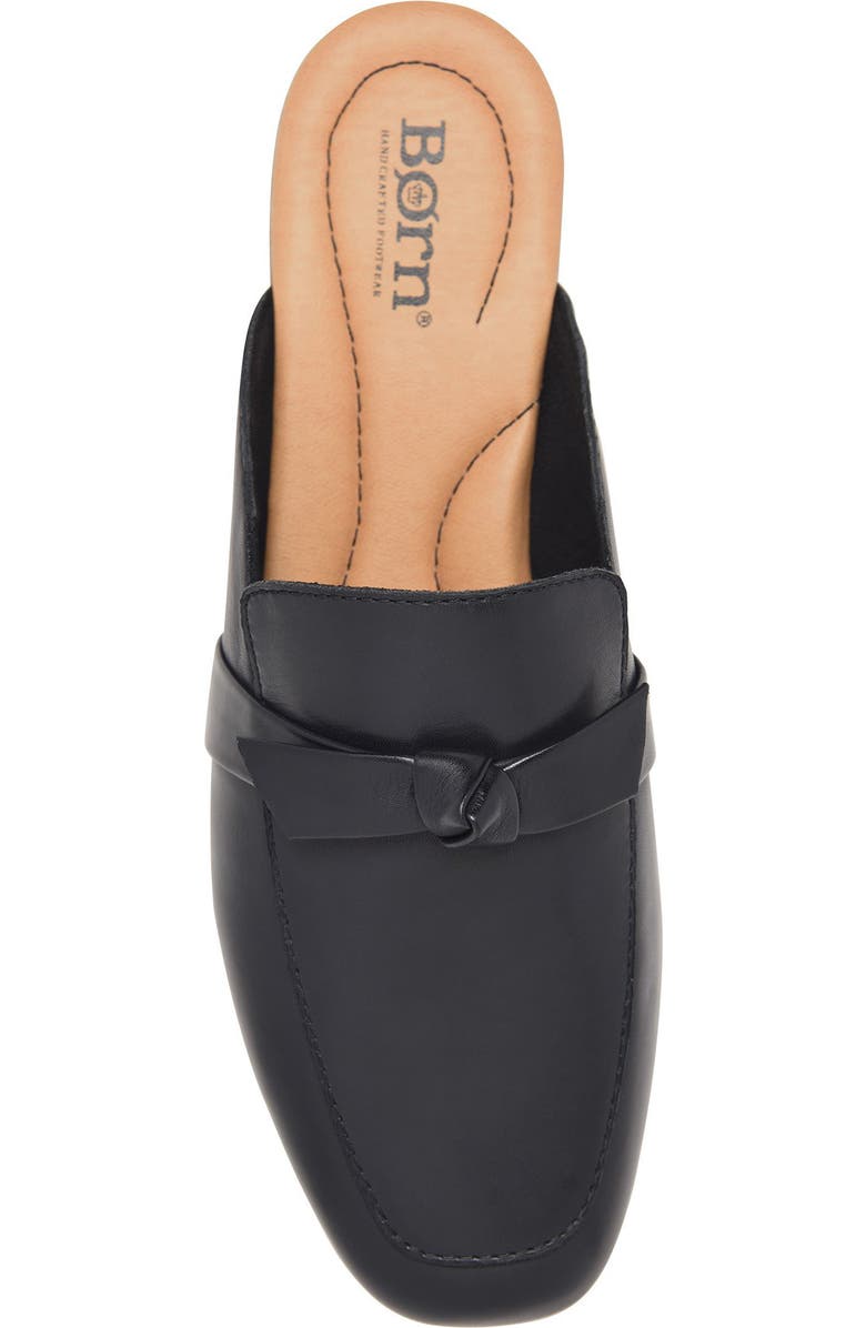 Børn Annie Loafer Mule, Alternate, color, Black Leather
