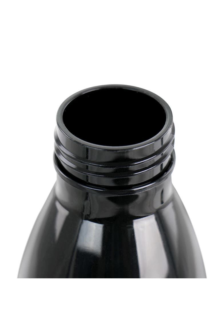 Dunneally 23 Ounce Plastic Water Bottle with Lid, Alternate, color, Black