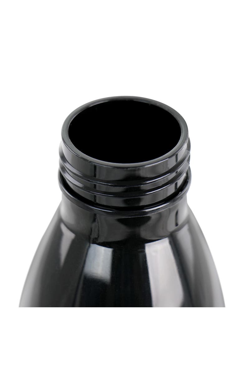 Gibson Home Dunneally 23 Ounce Plastic Water Bottle with Lid, Alternate, color, Black