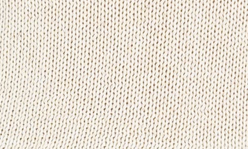 Max Studio Pointelle Stitch Crocheted Tank In Oyster