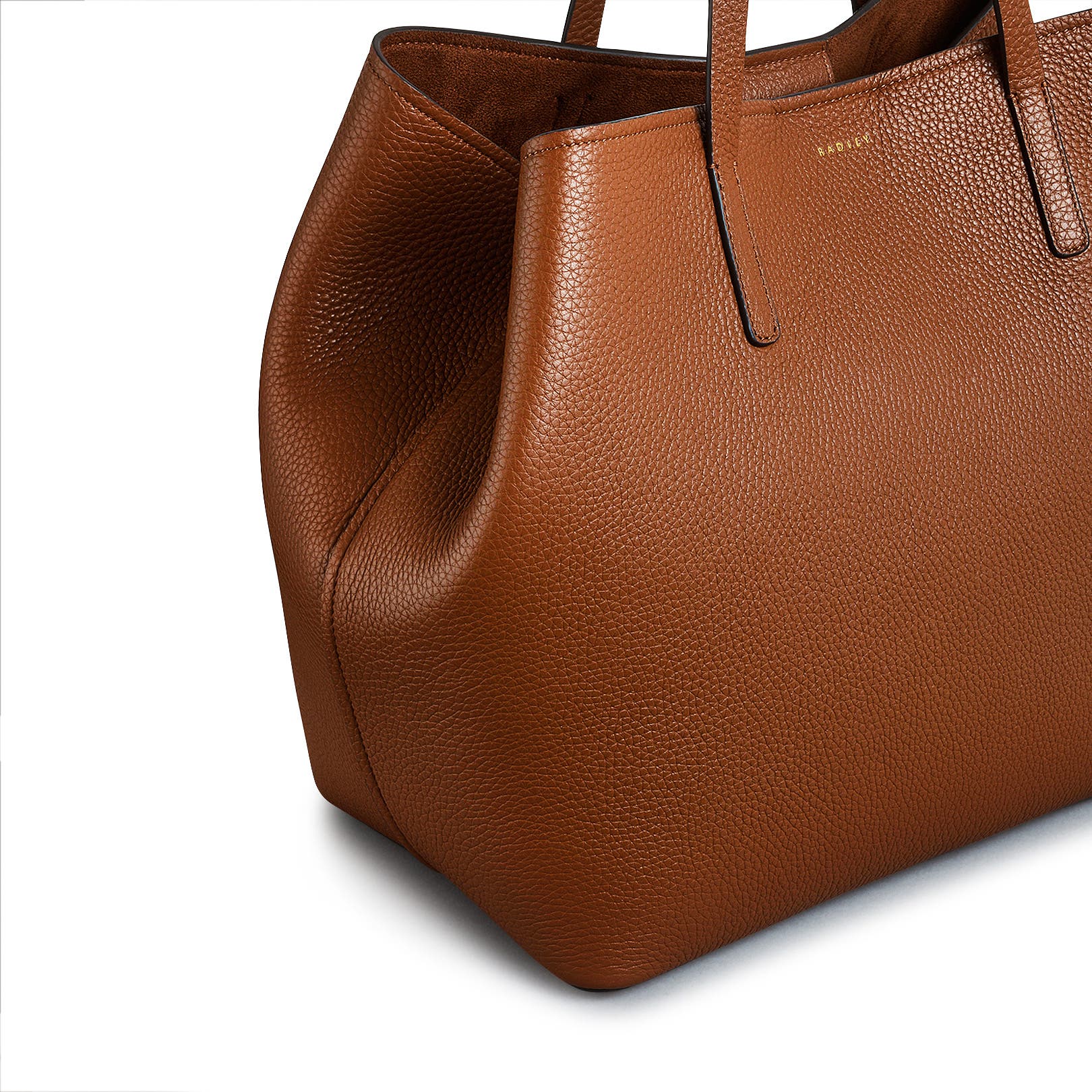 Dukes Place Large Open Top Tote Bag, Alternate, color, Saddle