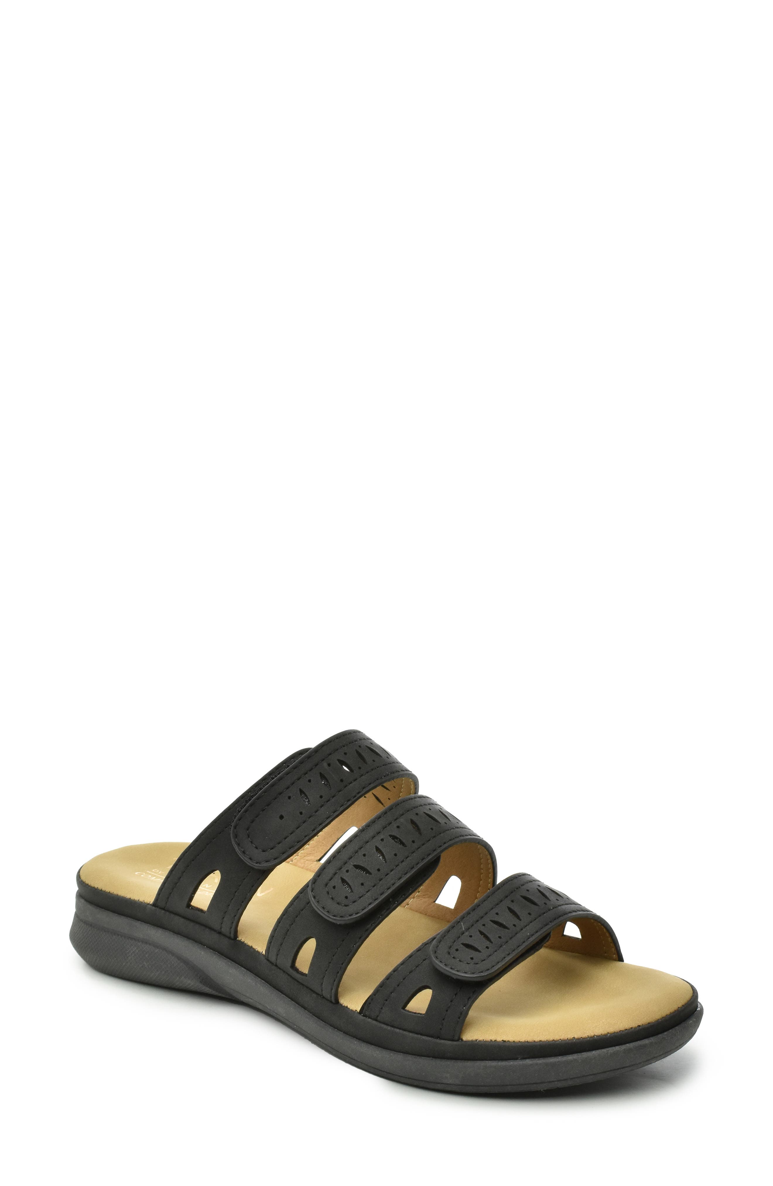 Taryn Rose Taylor Slide Sandal, Main, color, 