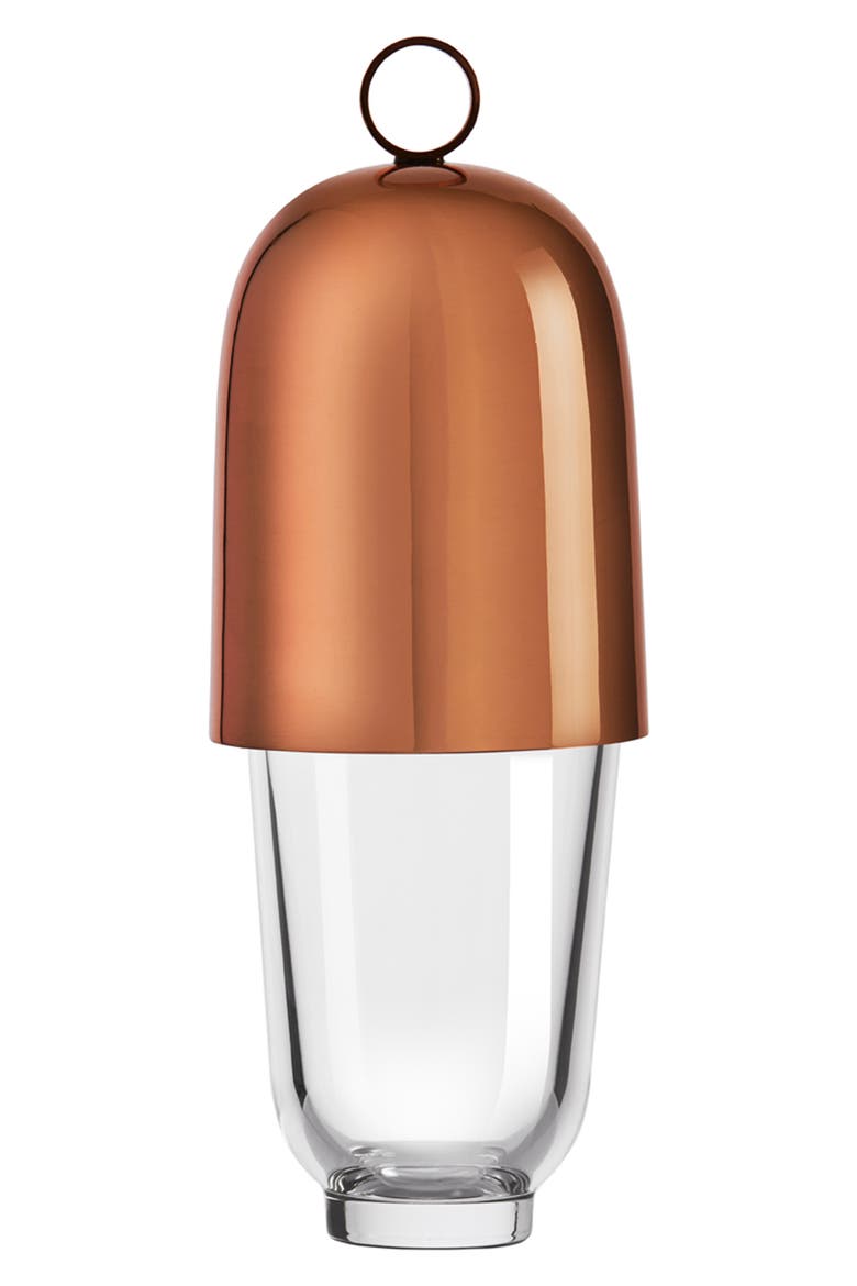 NUDE Hepburn Shaker Glass, Main, color, CLEAR