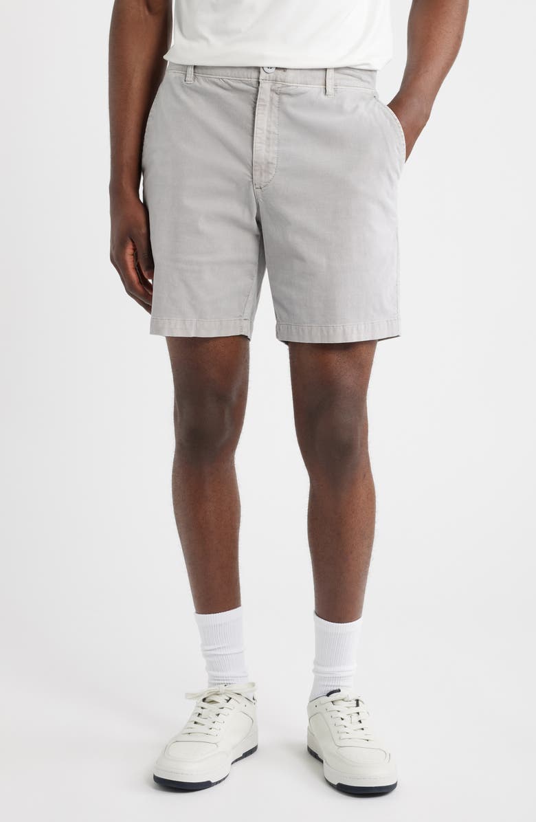 johnnie-O Barchers Corduroy Shorts, Main, color, Chrome