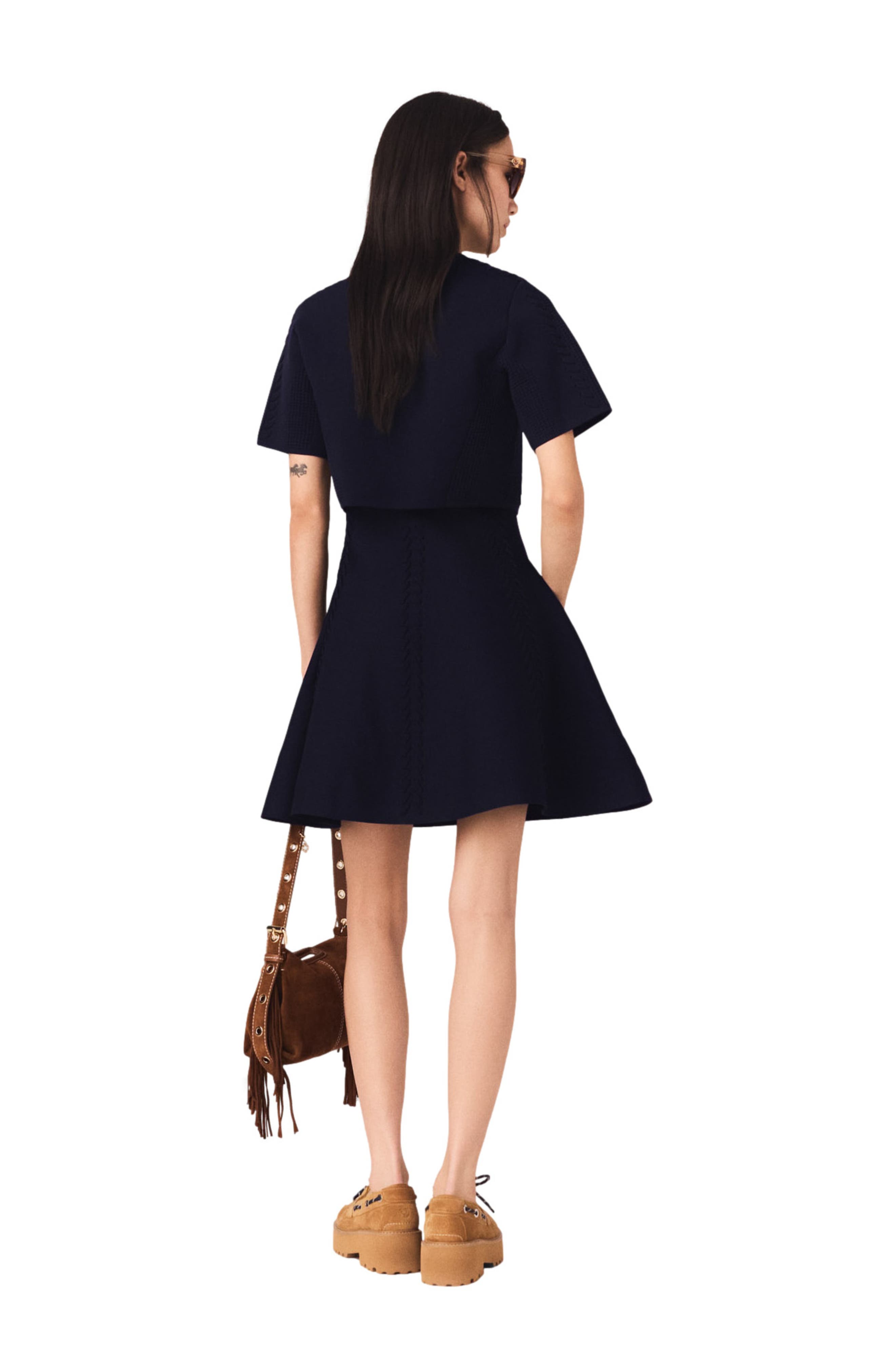 Cropped cardigan - image 4