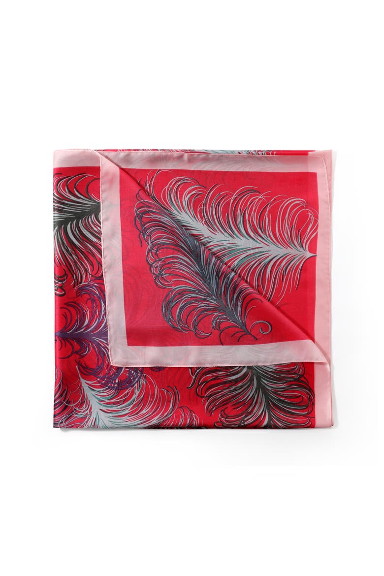 The Valencia Scarf, Alternate, color, Red/Pink