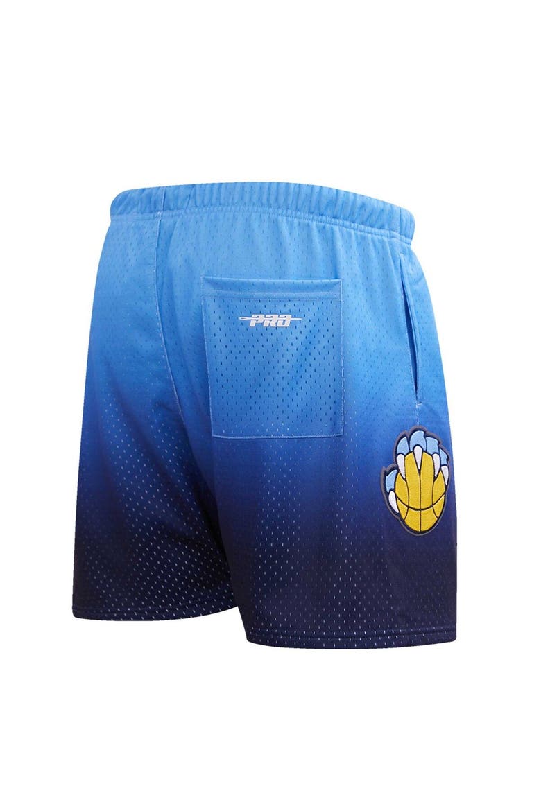Men's Pro Standard Navy/Light Blue Memphis Grizzlies Ombre Mesh Shorts, Alternate, color, Navy