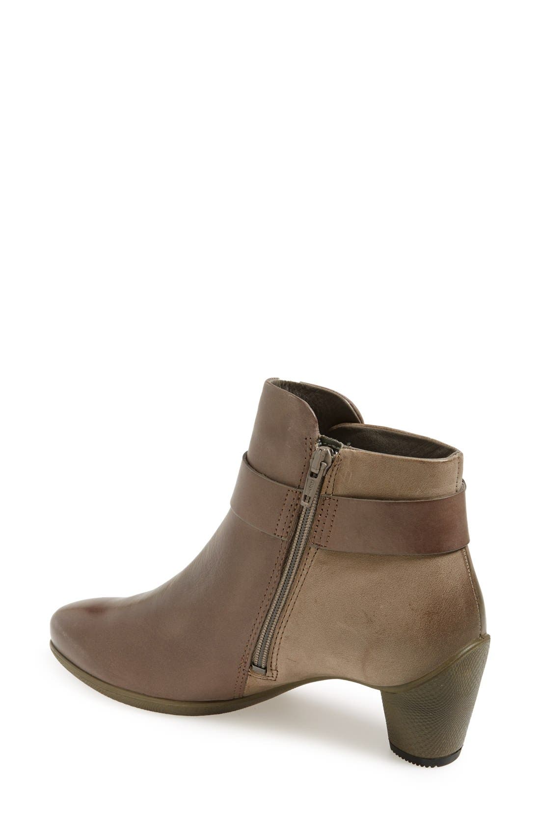 ECCO 'Sculptured 45' Ankle Boot, Alternate, color, 