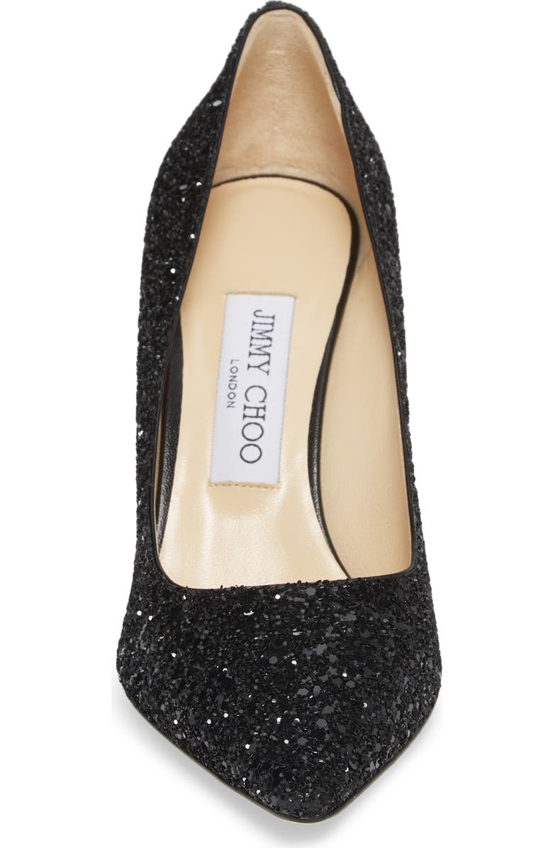 Jimmy Choo Romy Glitter Pump, Alternate, color,