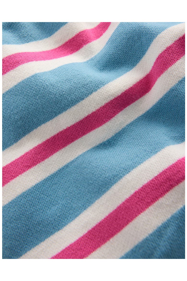 Kids' Stripe Jersey Shorts, Alternate, color, BLUE STRIPE