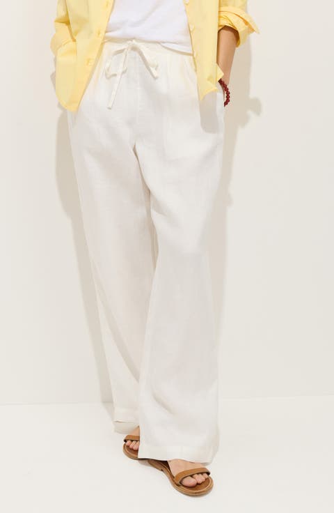 Hudson Linen Drawstring Pants