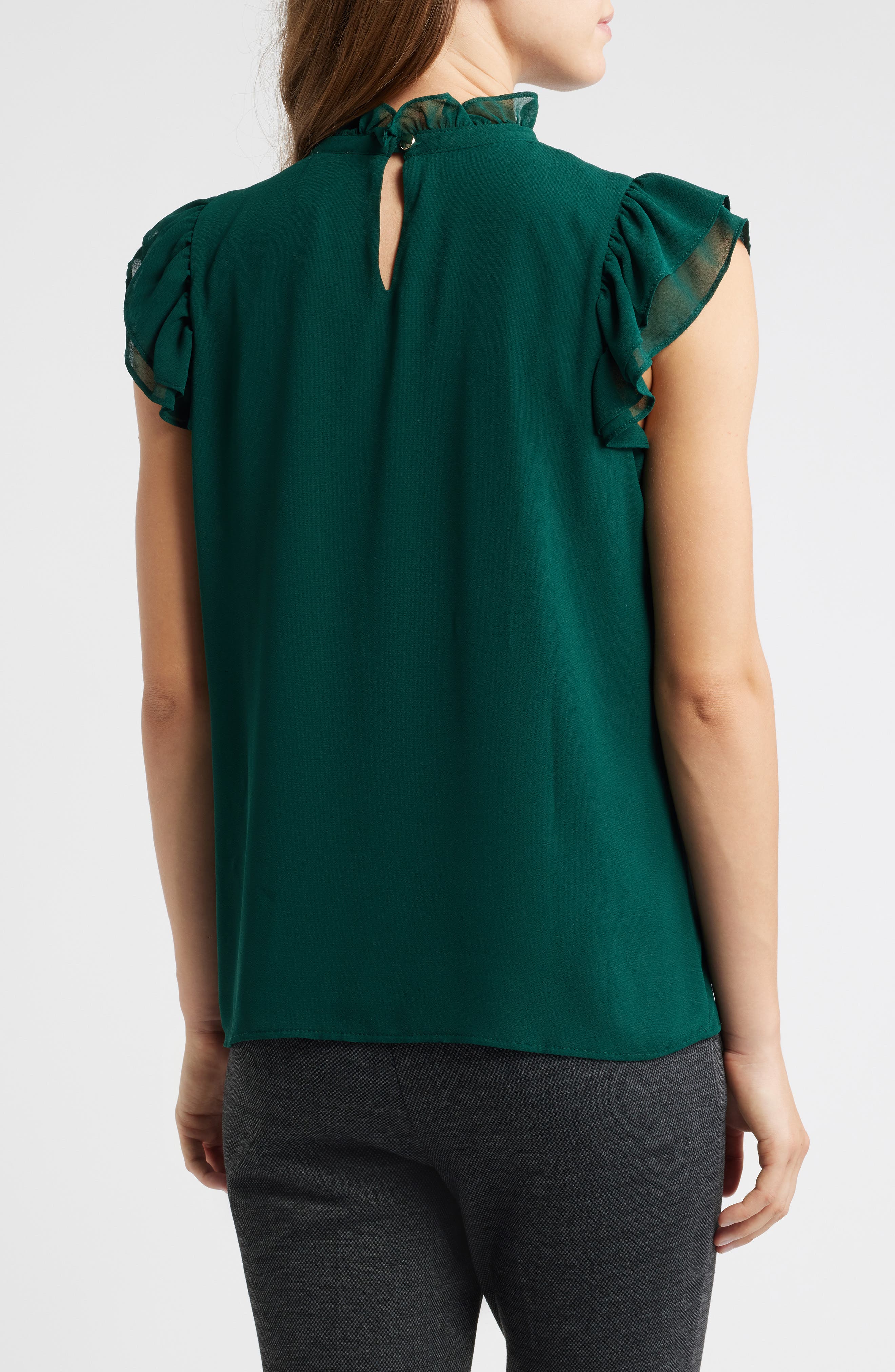 Ruffle Sleeveless Top - image 2