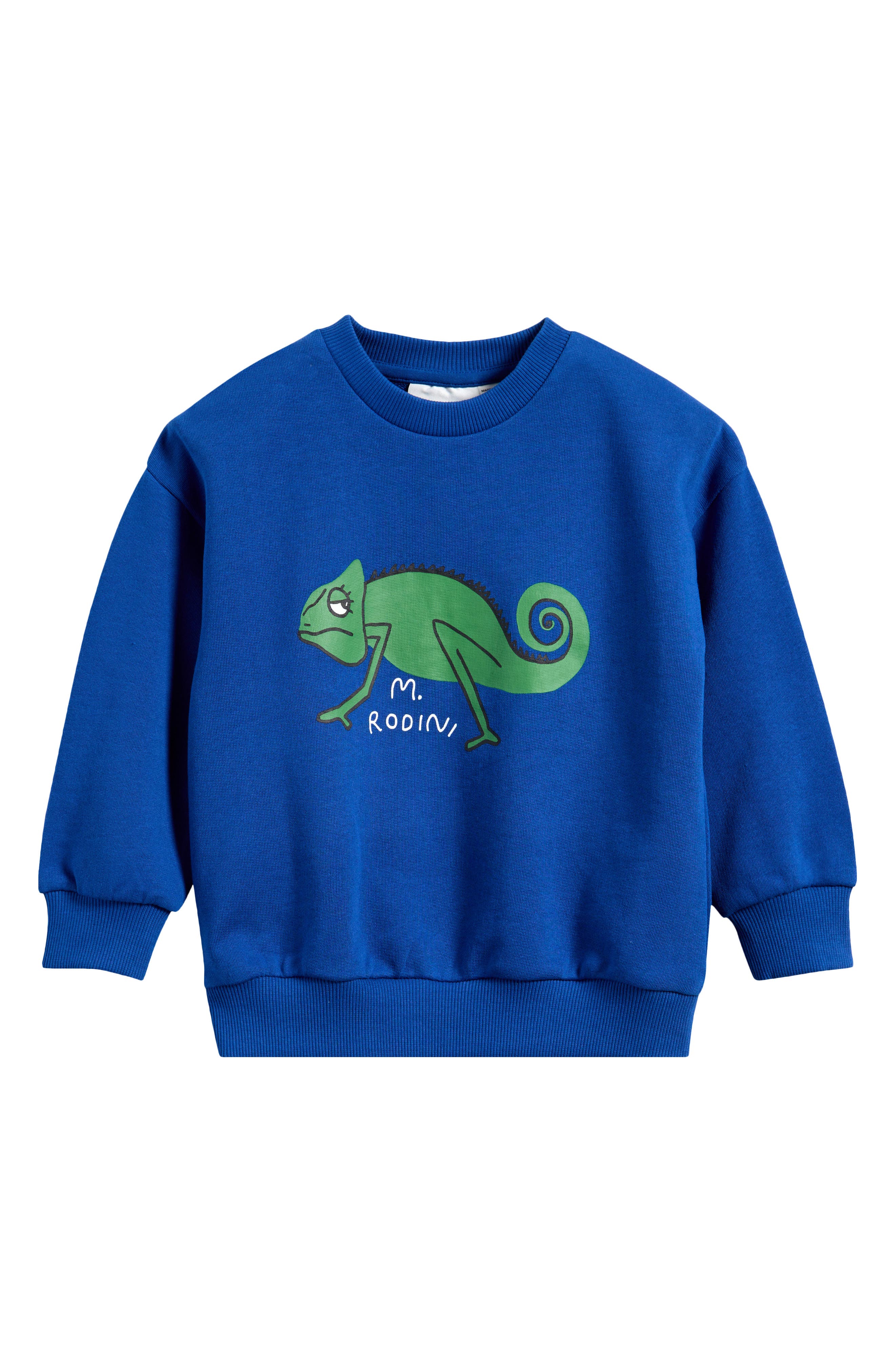 Mini Rodini Kids' Lizard Organic Cotton Graphic Sweatshirt | Nordstromrack