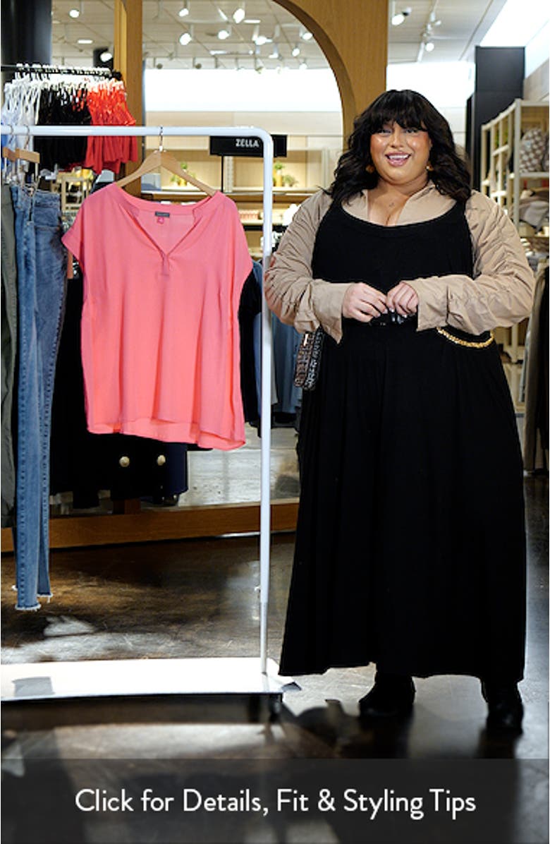 Split Neck Top, sales video thumbnail