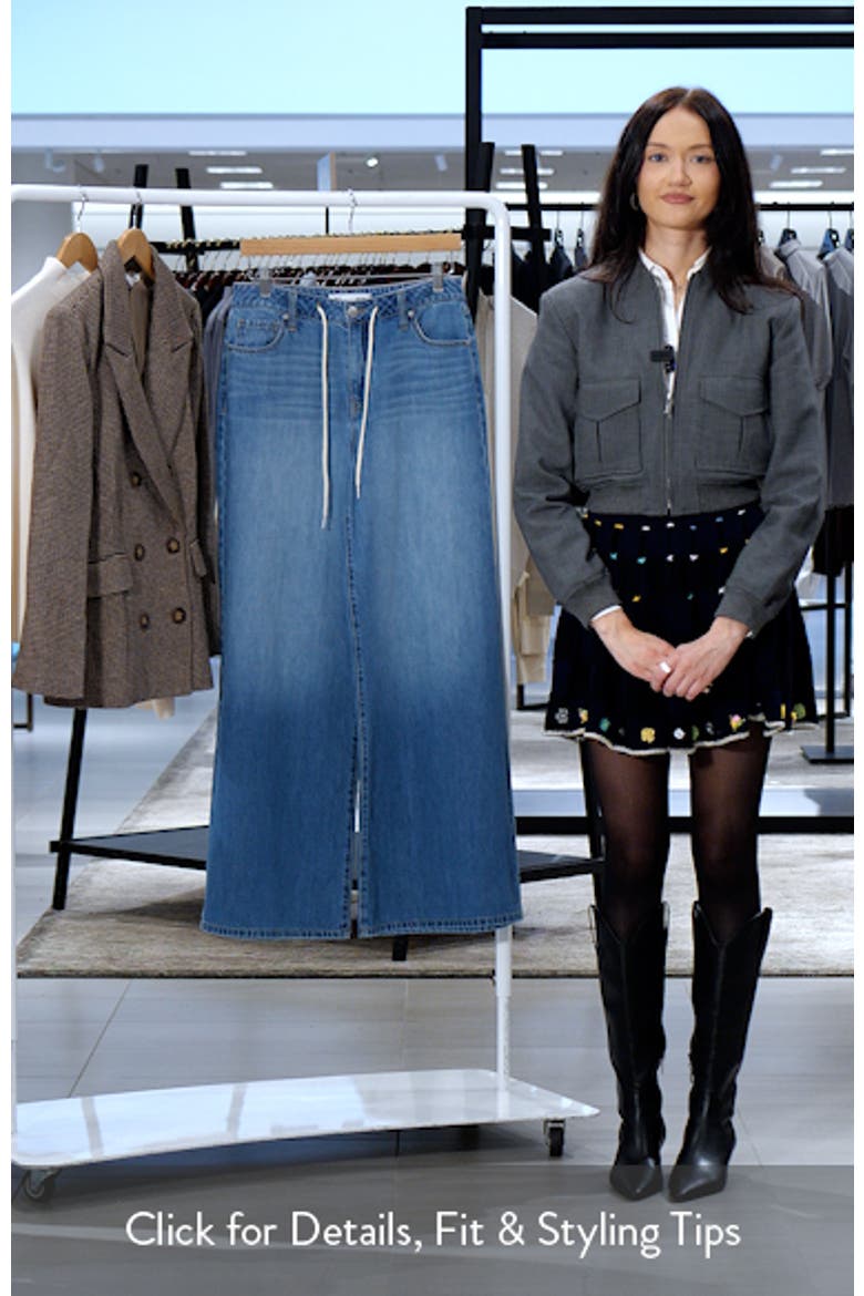 Drawstring High Waist Wide Leg Jeans video