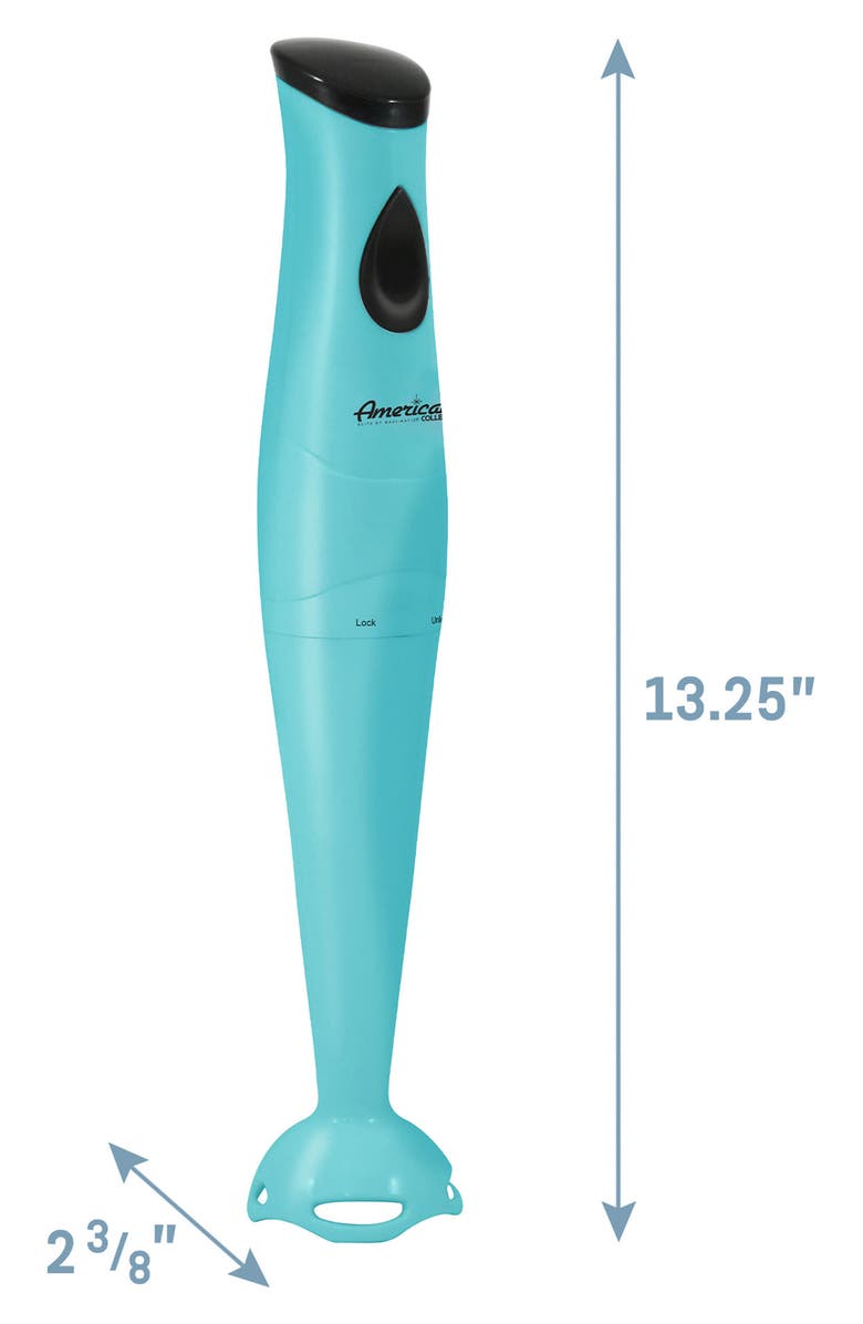 MAXI-MATIC Americana By Elite EHB-2425Bl Blue Blender With Detachable, Alternate, color, 