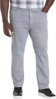 True Nation by DXL Big & Tall Athletic-fit 5-pocket Everyday Stretch Performance Twill Pants