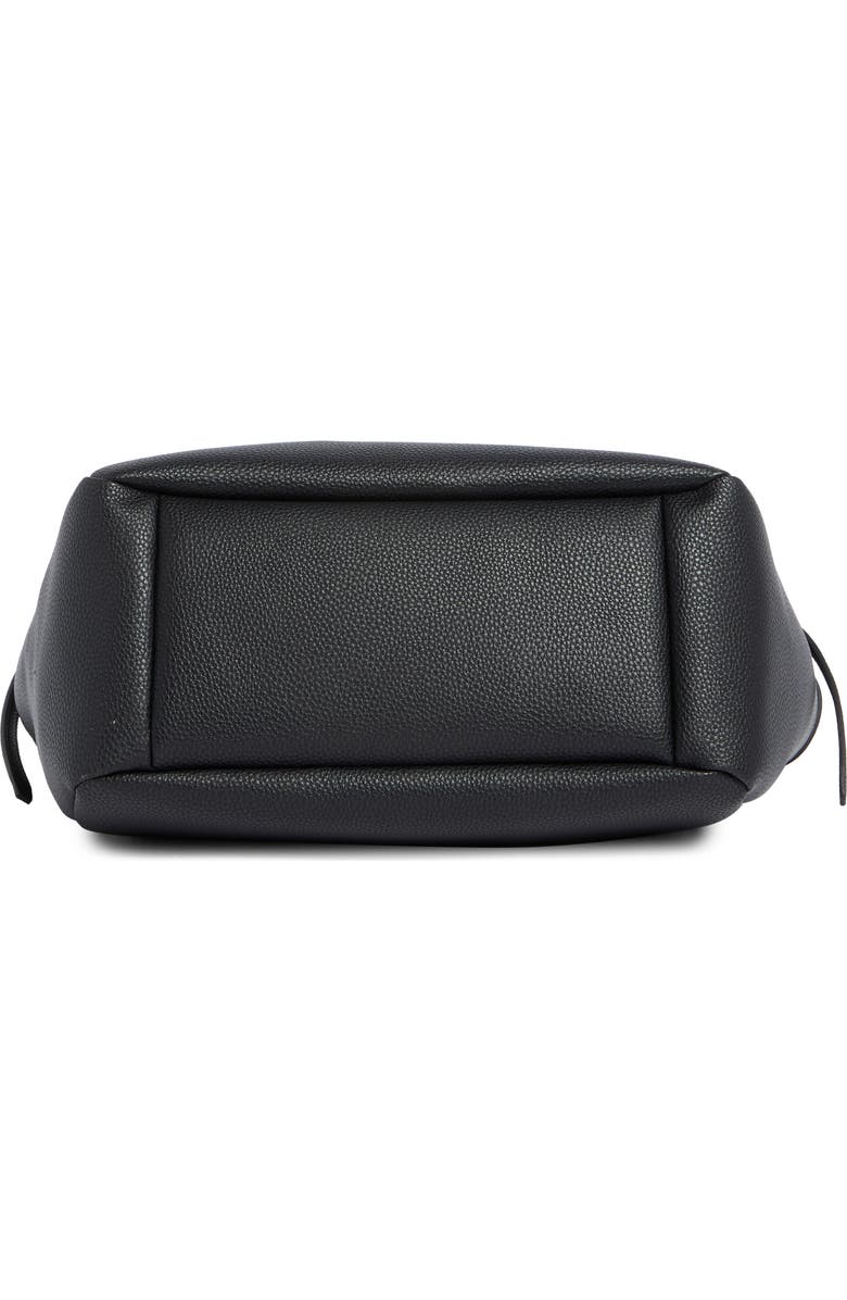 Nanette Lepore Laurel Belted Shoulder Bag, Alternate, color, Black
