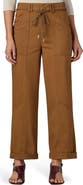 Wit & Wisdom Ultra Skyrise High Waist Relaxed Stretch Cotton Pants