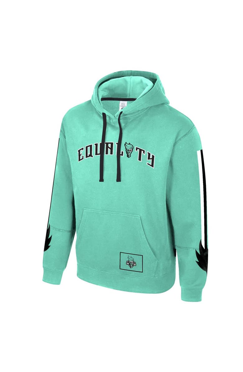 Stadium Essentials Unisex Stadium Essentials  Mint New York Liberty City Star Rebel Edition Pullover Hoodie, Alternate, color, Mint