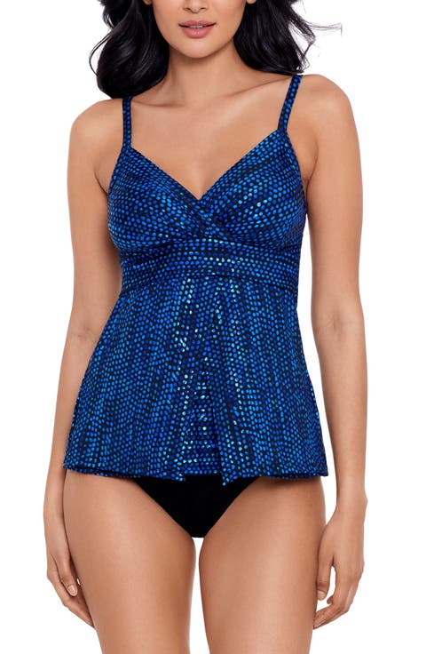 Dot Com Cleo Tankini Top