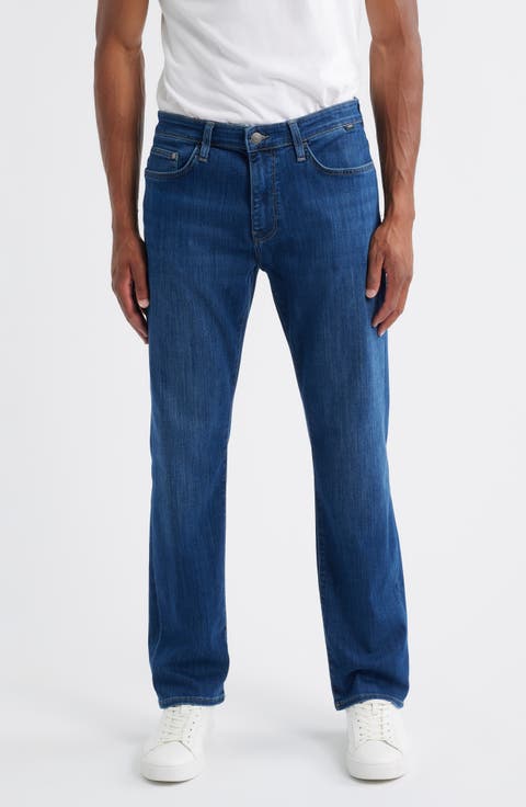 Zach Straight Leg Jeans (Dark Brushed Supermove)