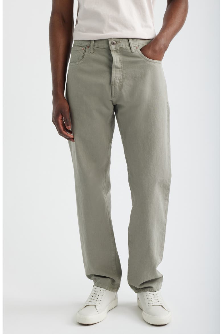 1991 Straight Leg Jeans, Main, color, WASHED OLIVE