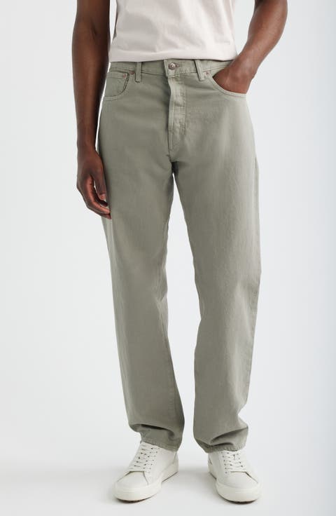 1991 Straight Leg Jeans (Washed Olive)