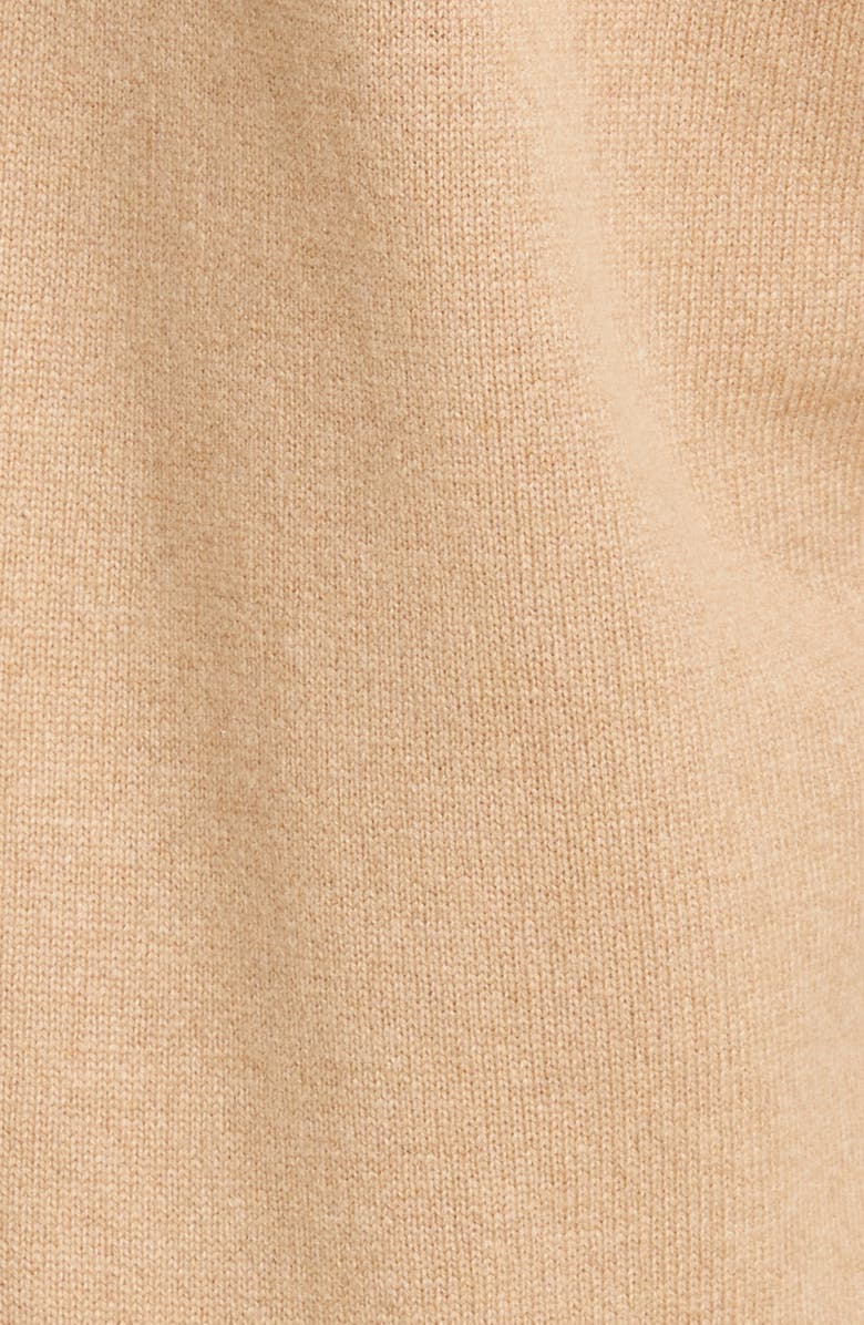 Stella McCartney Cashmere & Wool Sweater Joggers, Alternate, color, Camel