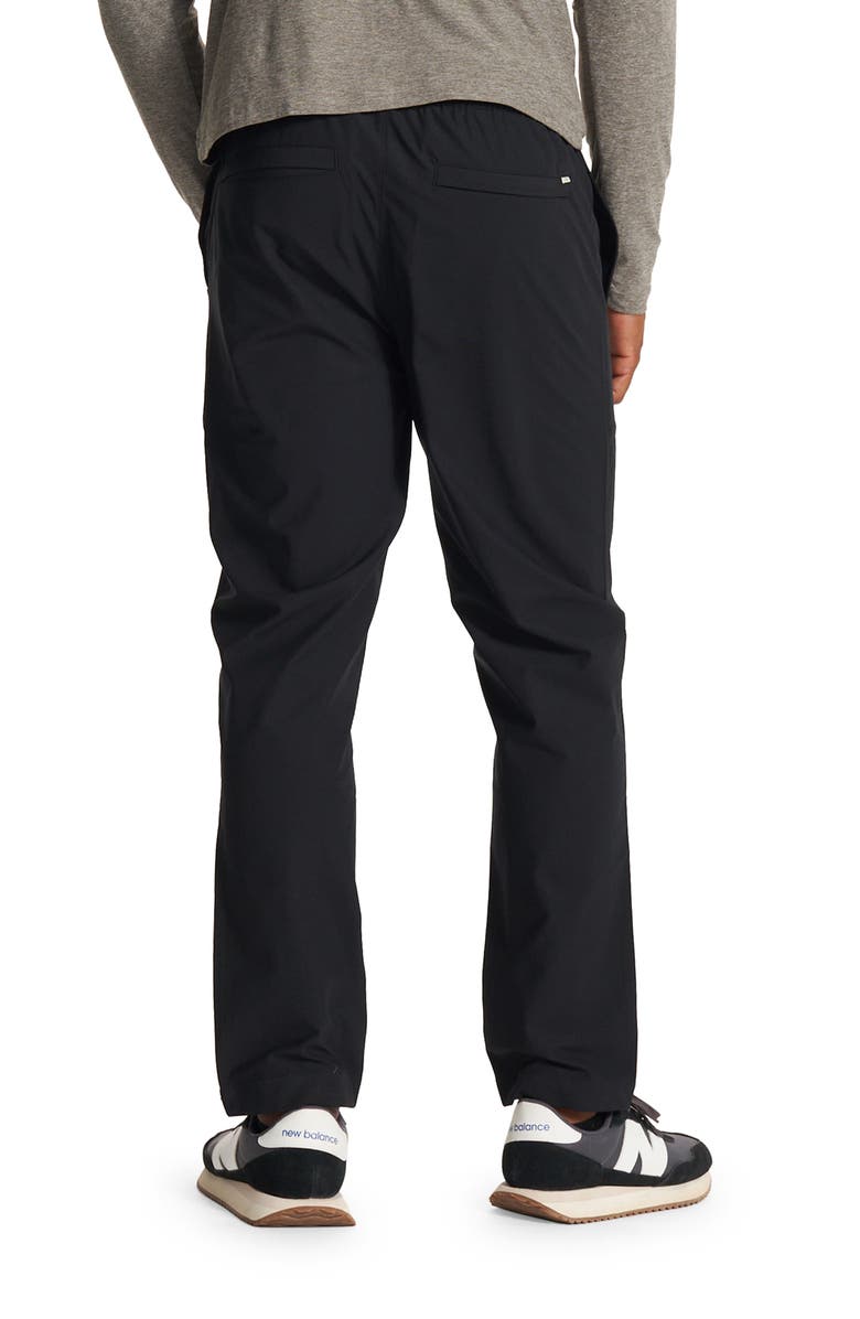 Vuori Meta Elastic Waist Pants, Alternate, color, Black