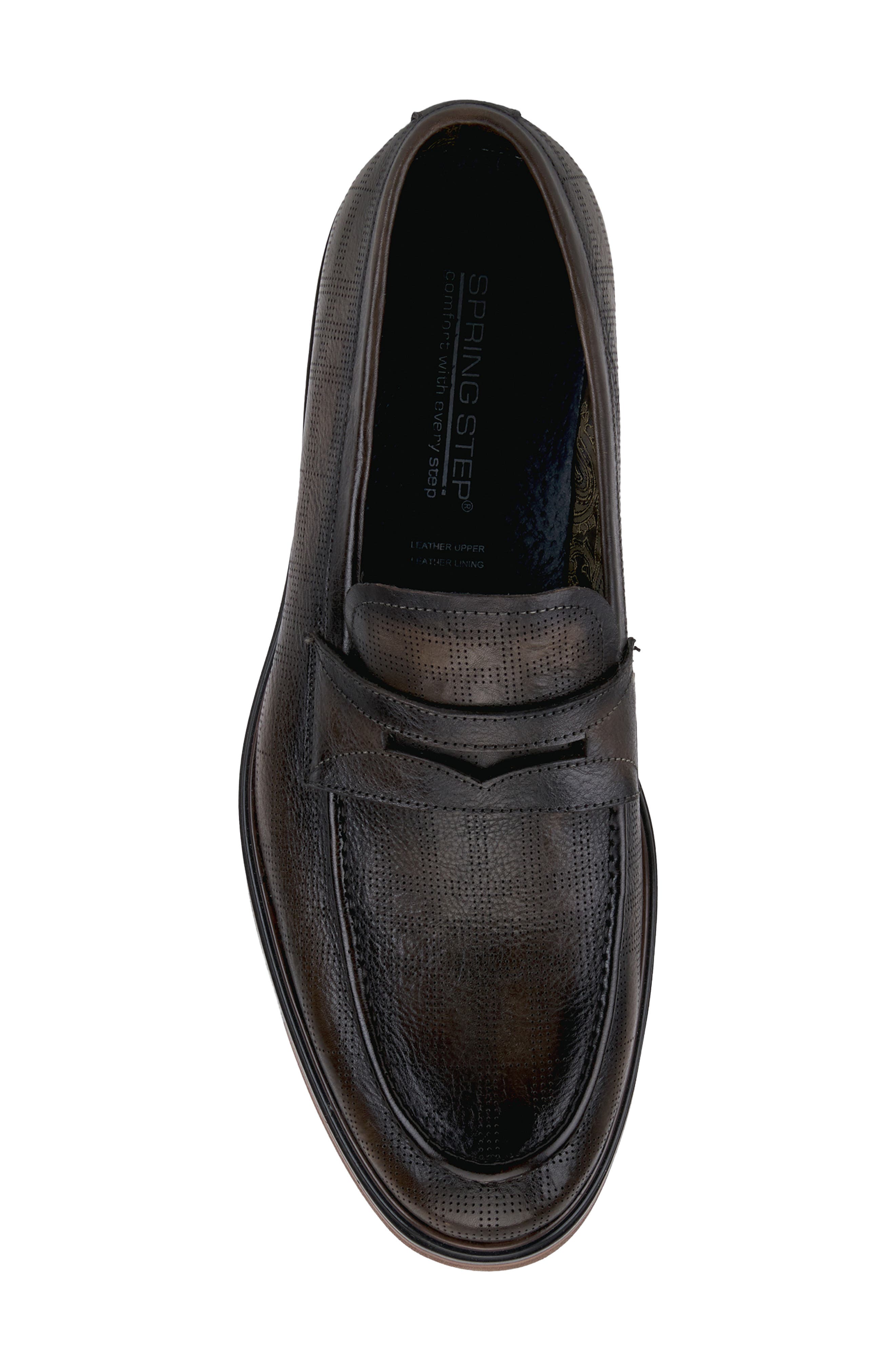 Spring Step Brando Leather Penny Loafer, Alternate, color, 
