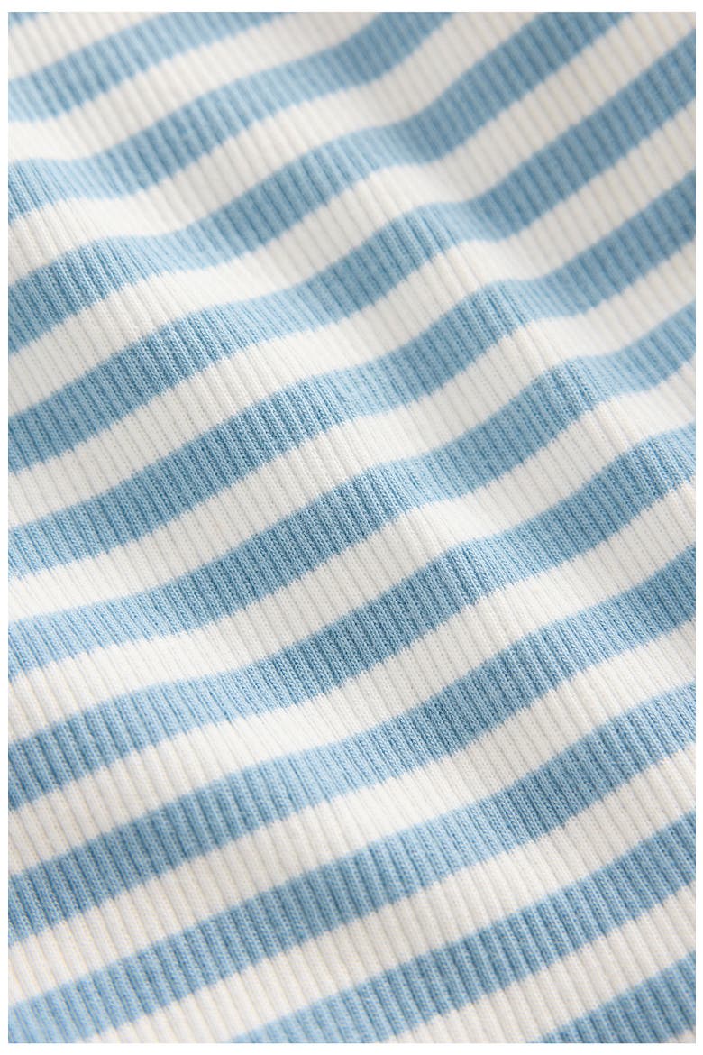 Kids' Lace Trim Stripe Tank, Alternate, color, GLACIER BLUE STRIPE